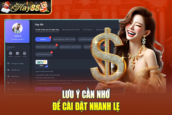 3 hình thức nạp tiền Hay88 thông dụng